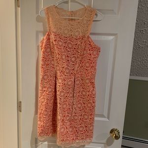 Coral Tank Dress